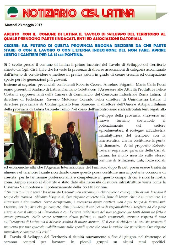 notiziario cisl 4