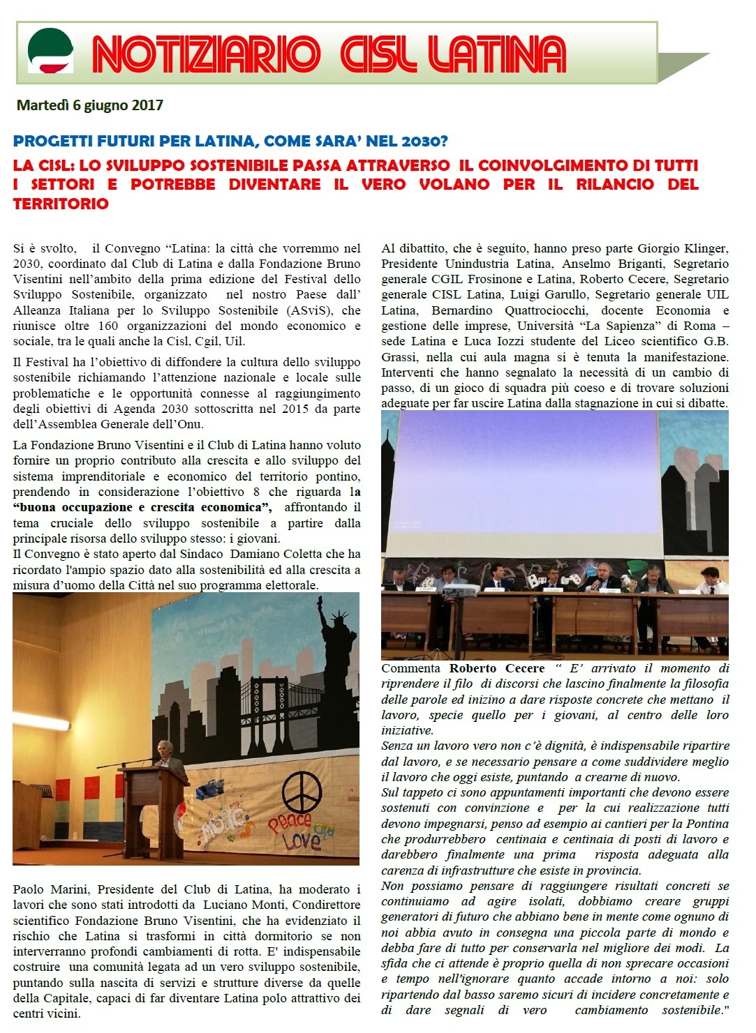 notiziario cisl 6